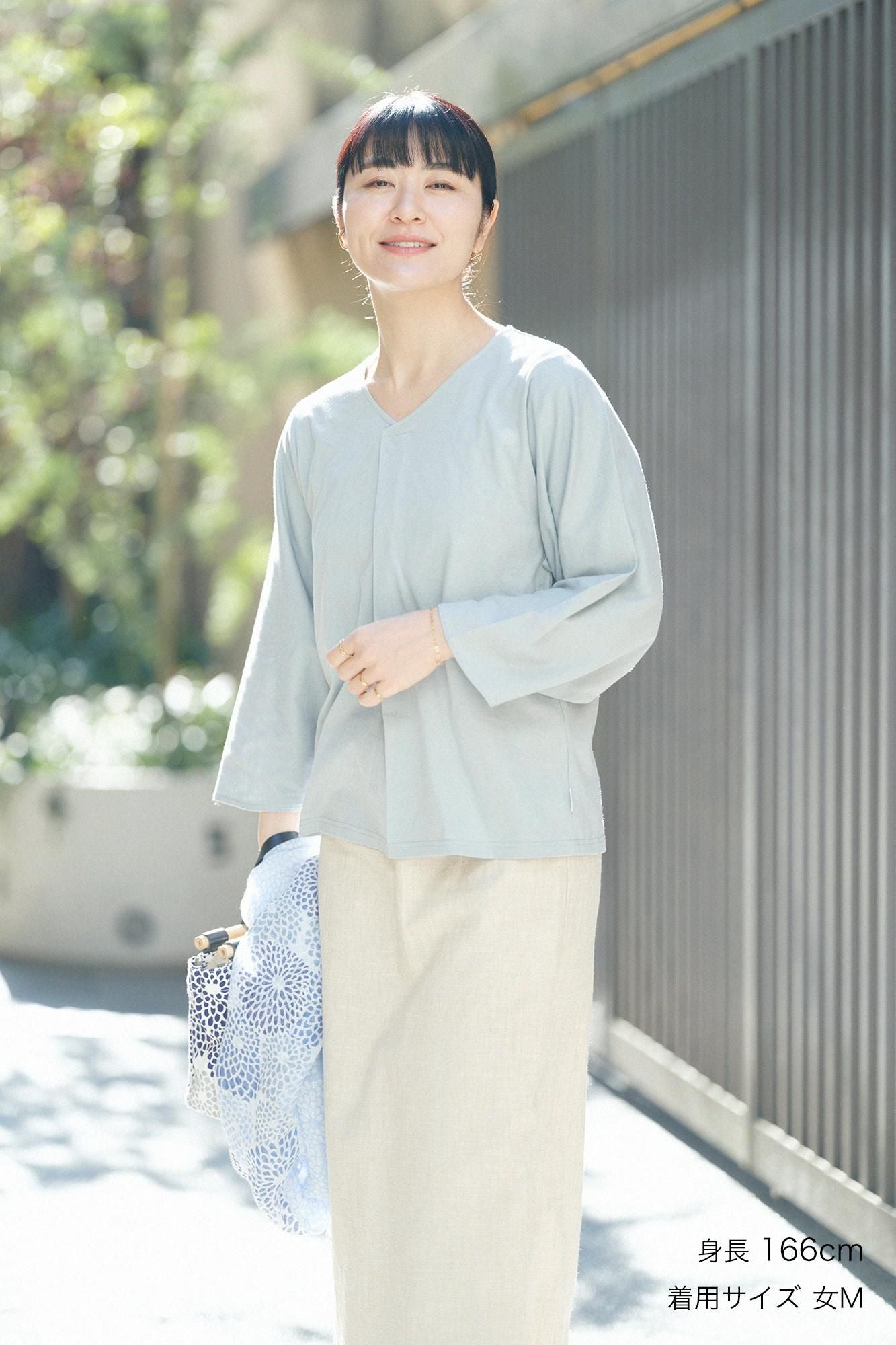 naginata袖褶皱(Nagina tashisoku褶皱)jiban/chigusanezu