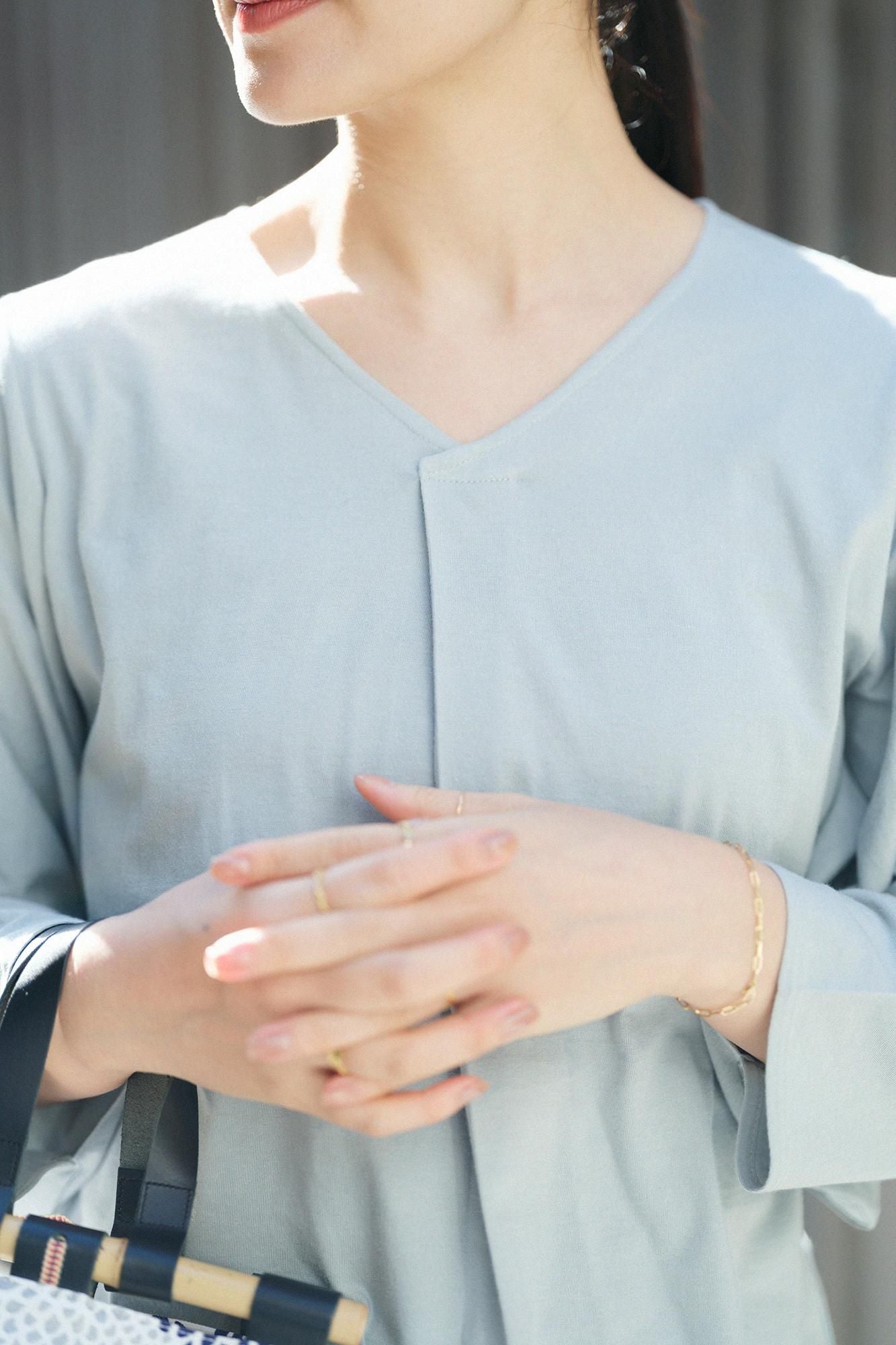 naginata袖褶皱(Nagina tashisoku褶皱)jiban/chigusanezu