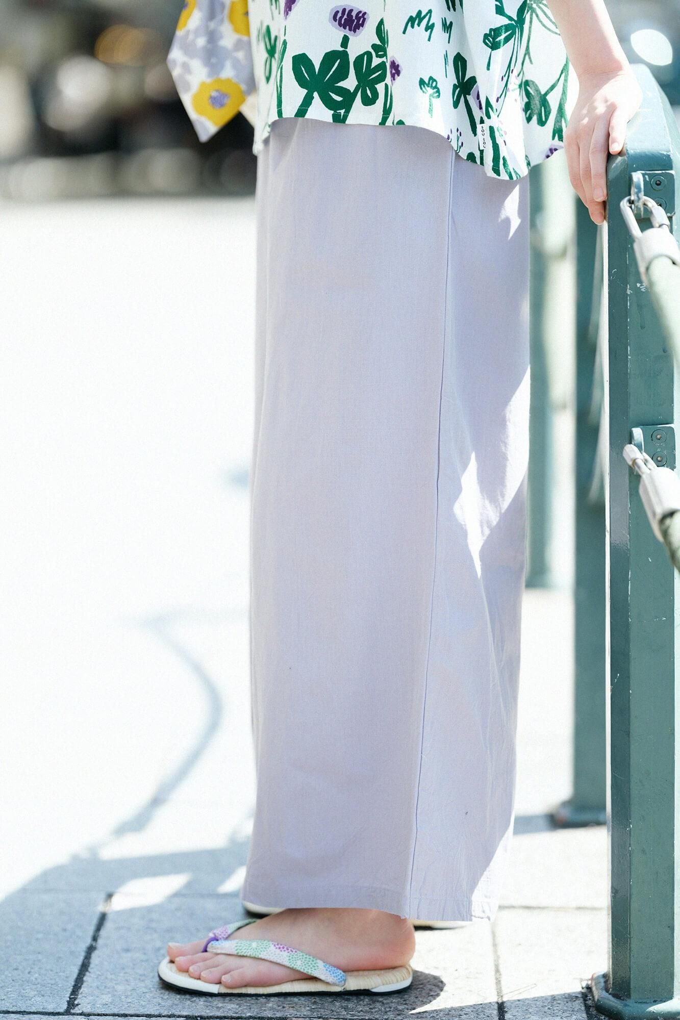 伊势木纹 20/20 宽门平/薄藤根津