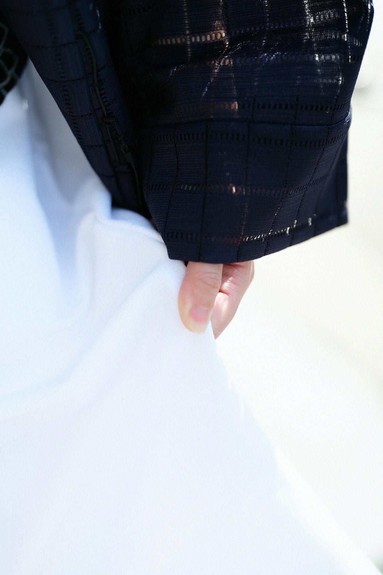 이세모멘 10/3 히로나리 몸뻬/흰색