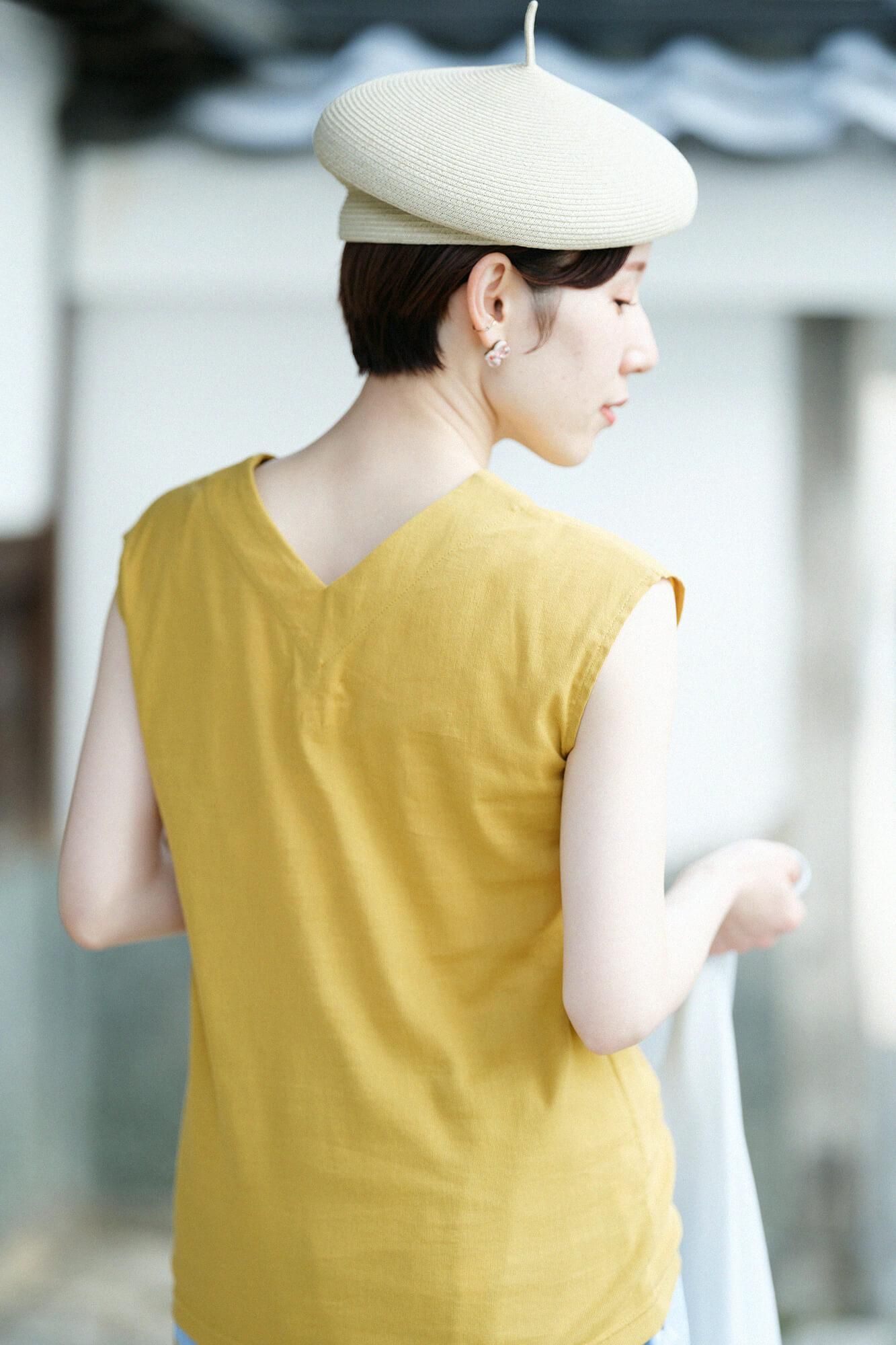 takashima chiku 40/40脱衣服的衣领吉班/金色