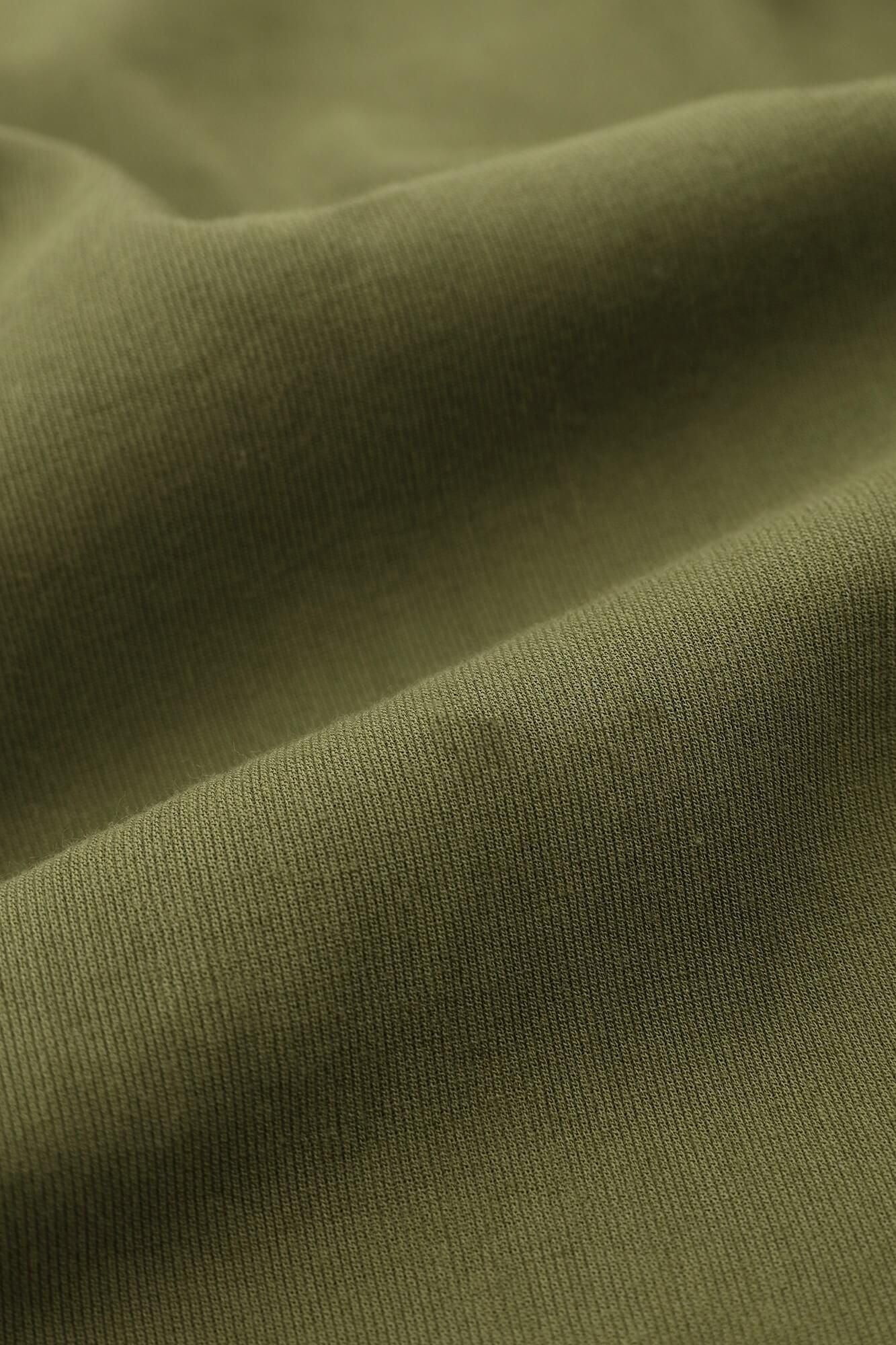 高島縮 40/40 えんゆう穿き/海松色(みるいろ)