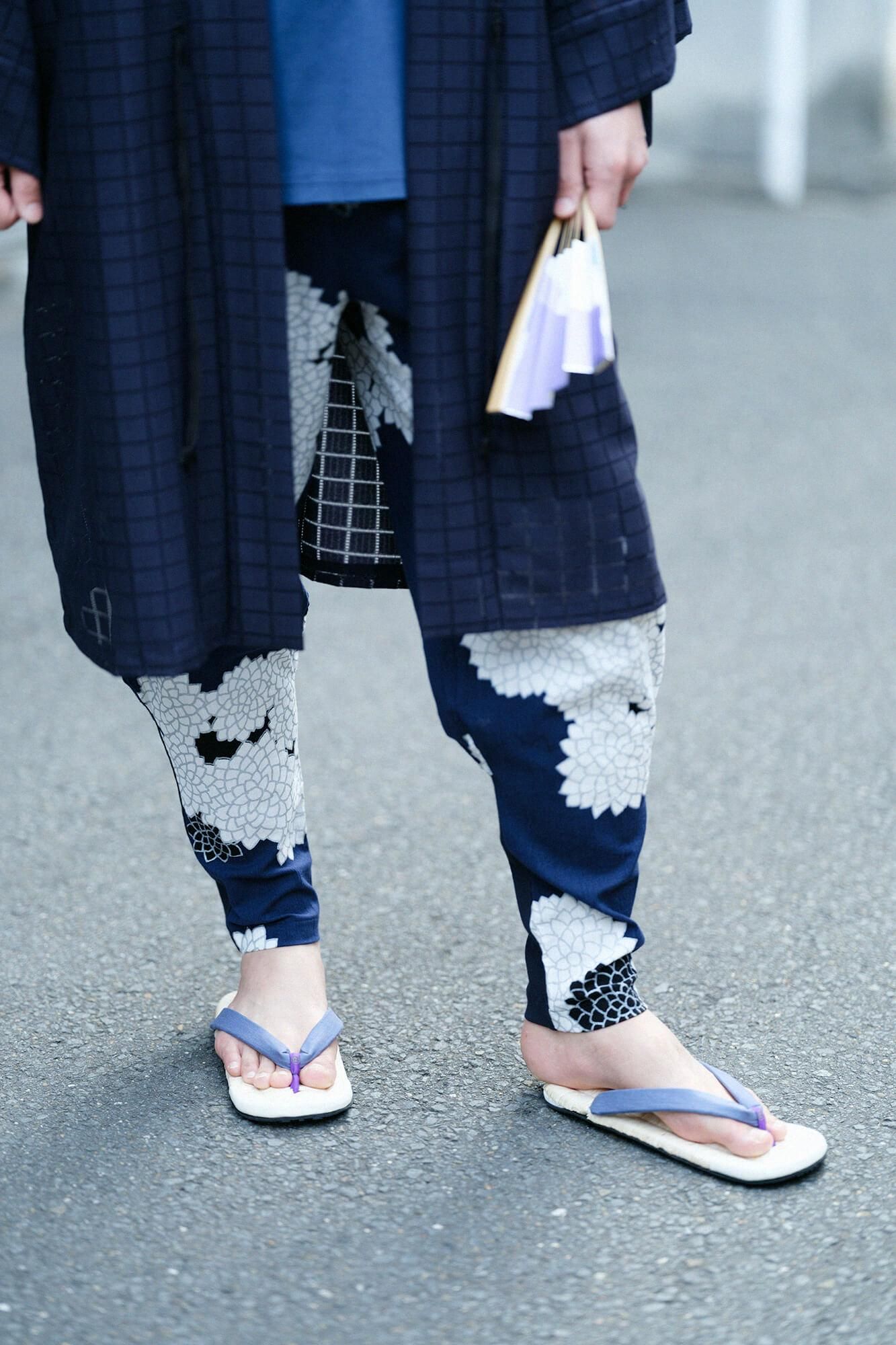 Asabura Sandals/Greyish Blue