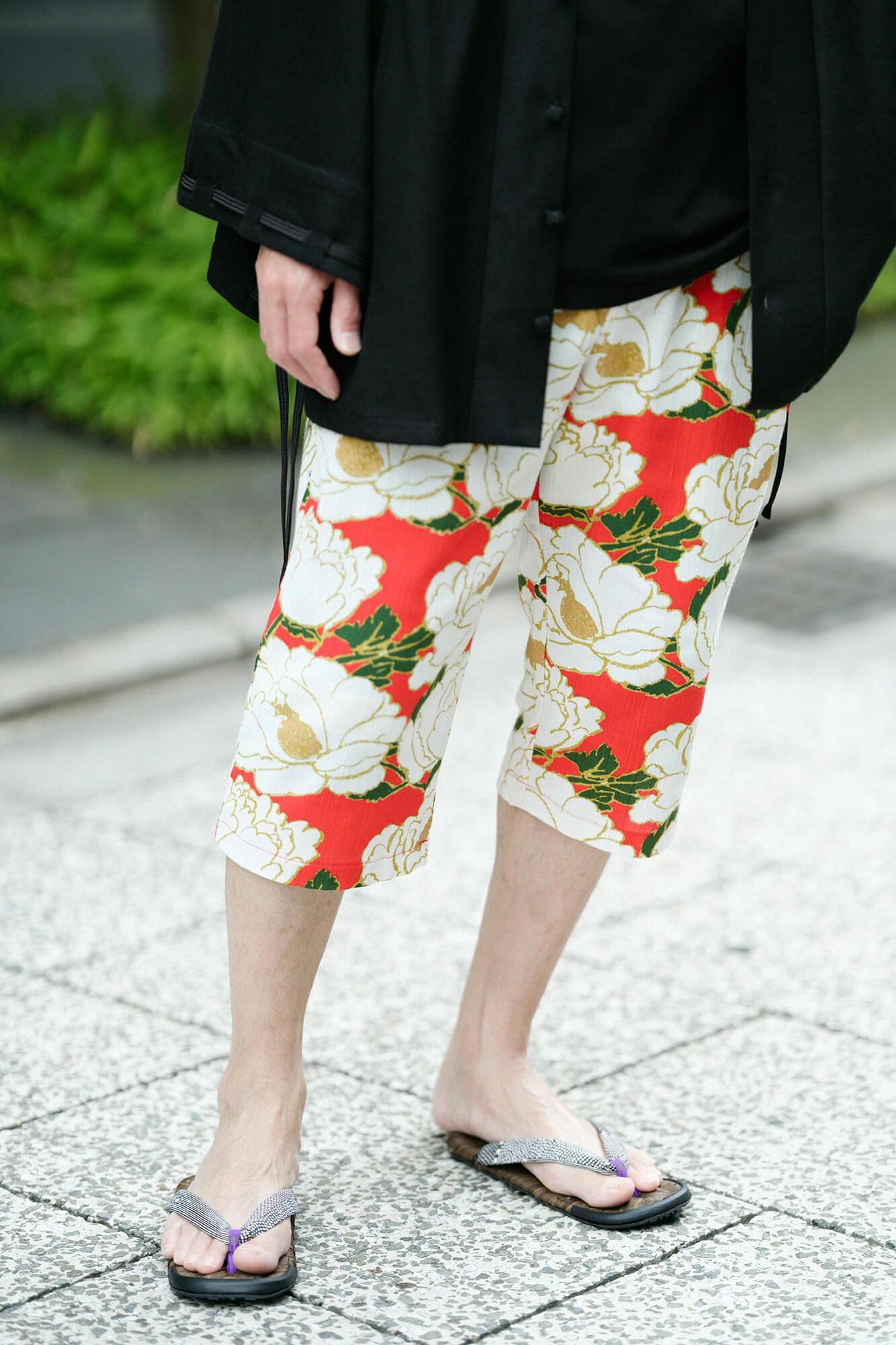 Zori Sandalen Asabura Krähengesicht / Magasane (Sumi)