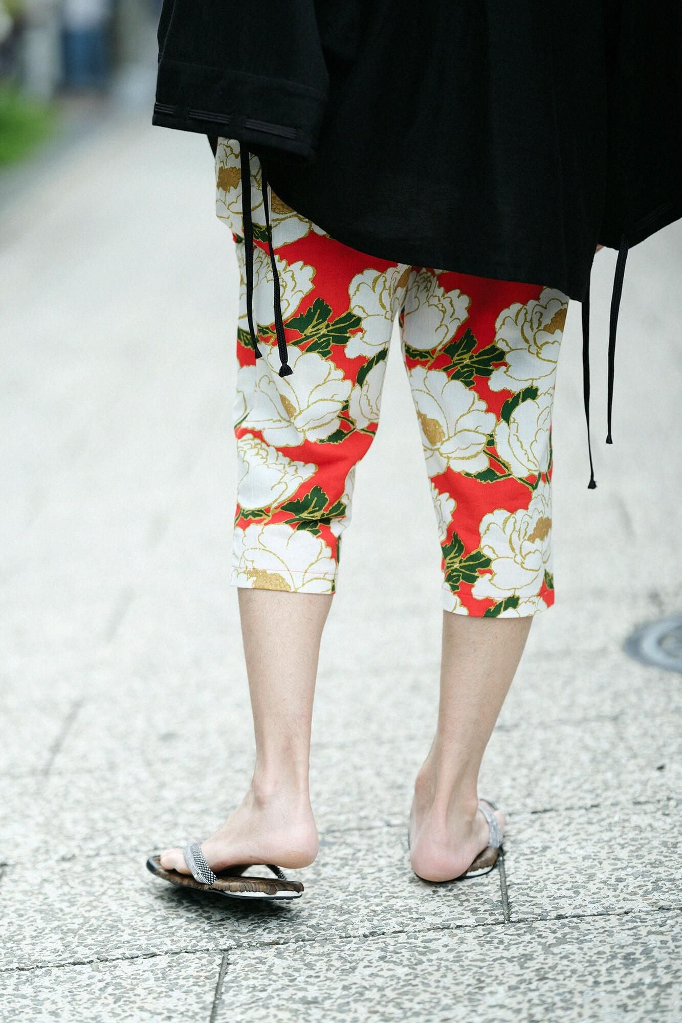 Zori Sandalen Asabura Krähengesicht / Magasane (Sumi)