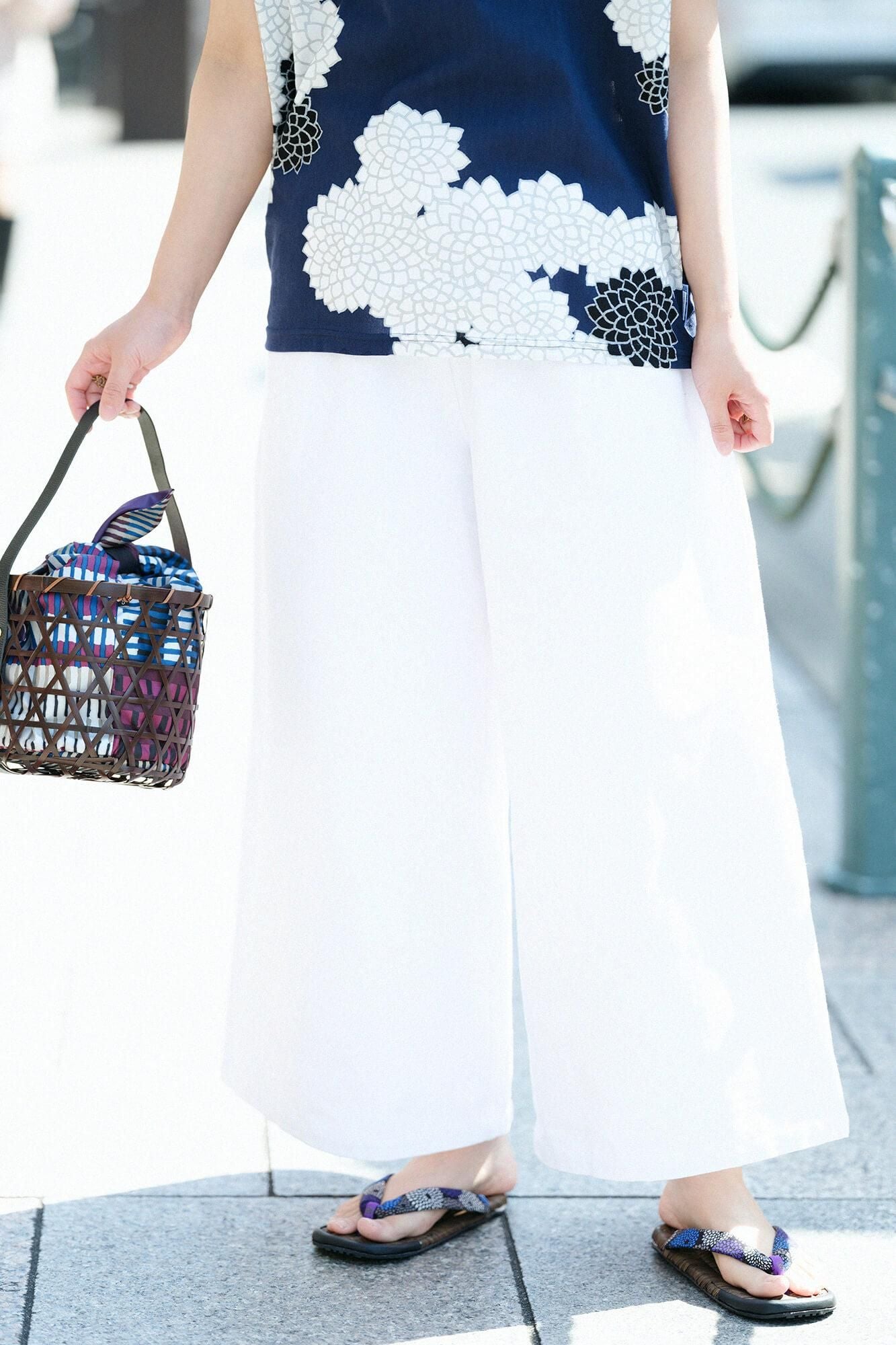 草履あさぶら 烏表/菊づくし 夜来(よごろ)