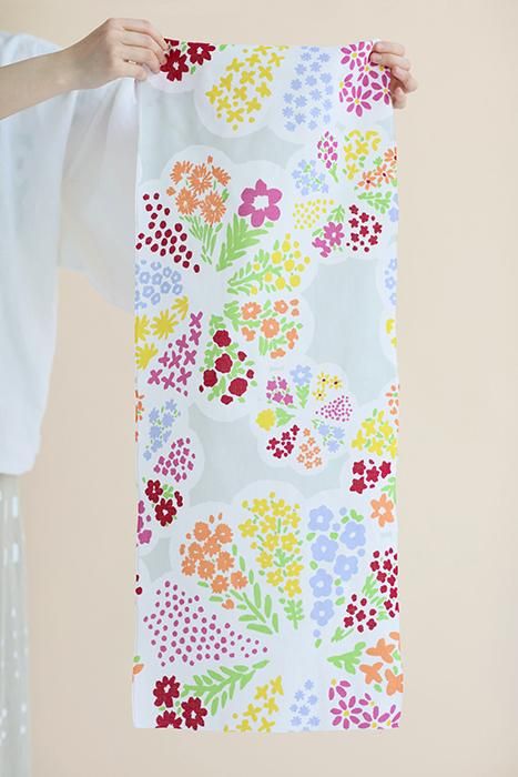 ISE棉花纺织品/菊花图案(kikuhanamon)