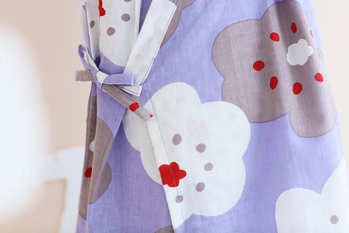 ●いせもめん こどもじんべい/ほほえみ しょう ふじいろ