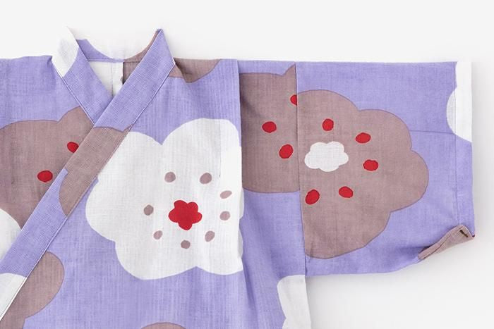 ●いせもめん こどもじんべい/ほほえみ しょう ふじいろ