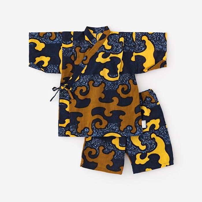 ●Isemomen Cotton Jinbei Set / Raging Billows