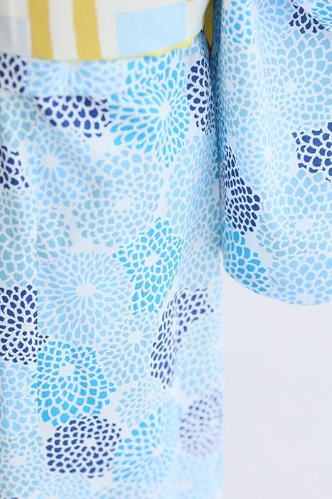 ●SOU・SOU× Kyoto Marubeni 소녀의 어린이 유쿠 카타/키쿠즈쿠시 스주 야카