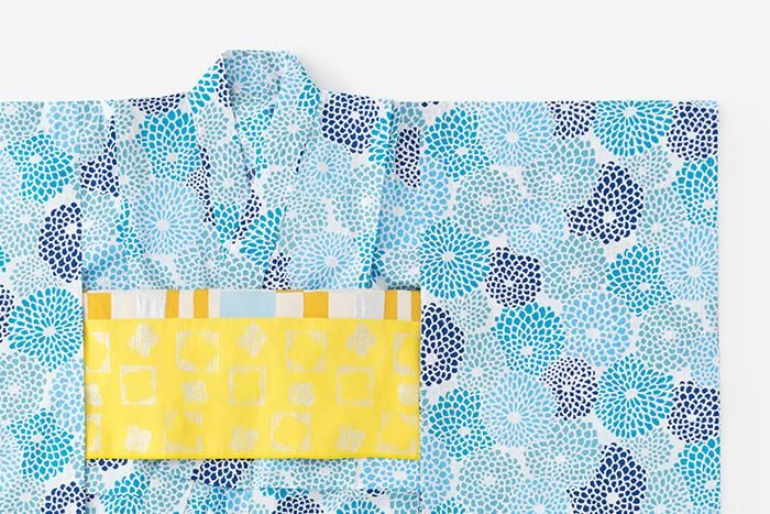 ●SOU・SOU× Kyoto Marubeni 소녀의 어린이 유쿠 카타/키쿠즈쿠시 스주 야카