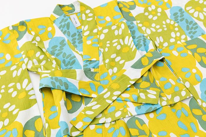 ●SOU・SOU× Kyoto Marubeni 소녀의 어린이 유카타/하나 아리 히나타