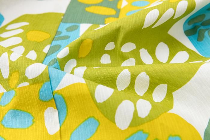 ●SOU・SOU× Kyoto Marubeni 소녀의 어린이 유카타/하나 아리 히나타