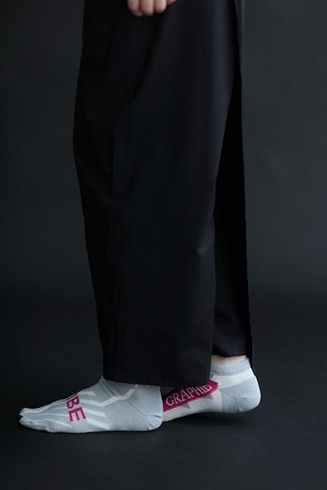 【官網限定】分趾襪(腳踝長度)/KYOTOGRAPHIE 2019 銀色 【男・女性用】