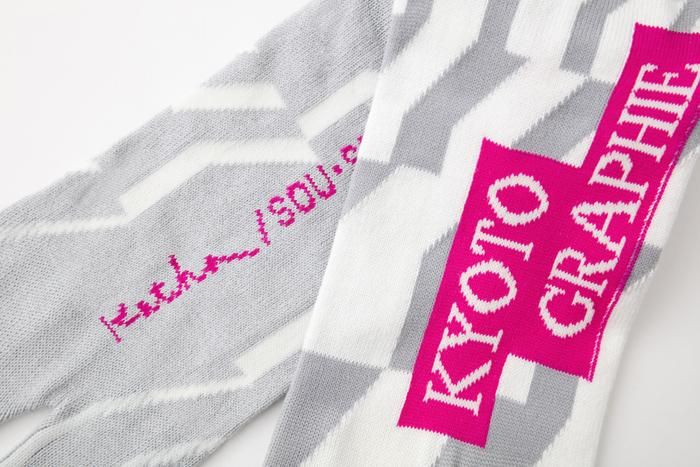 【官網限定】分趾襪(腳踝長度)/KYOTOGRAPHIE 2019 銀色 【男・女性用】