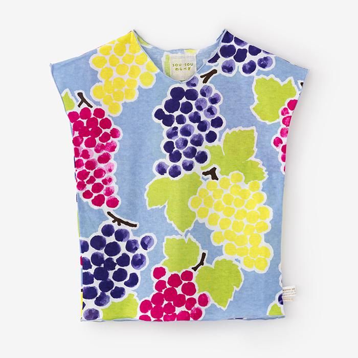 ●無袖上衣/摘葡萄