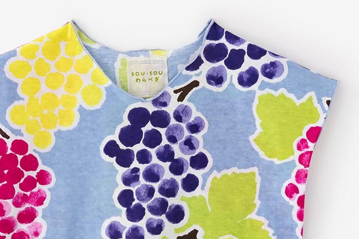 ●無袖上衣/摘葡萄