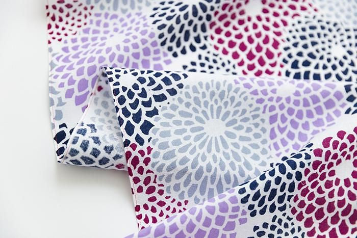 布料剪裁販售 (伊勢木棉 手巾)/全菊 kayushi(kayushi)<50cm>