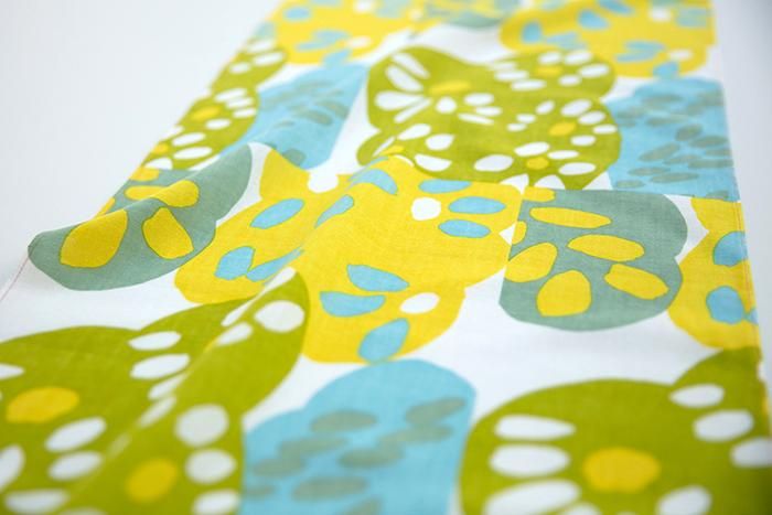 纺织品测量(ISE棉花tenugui) /花朵包括<50cm>