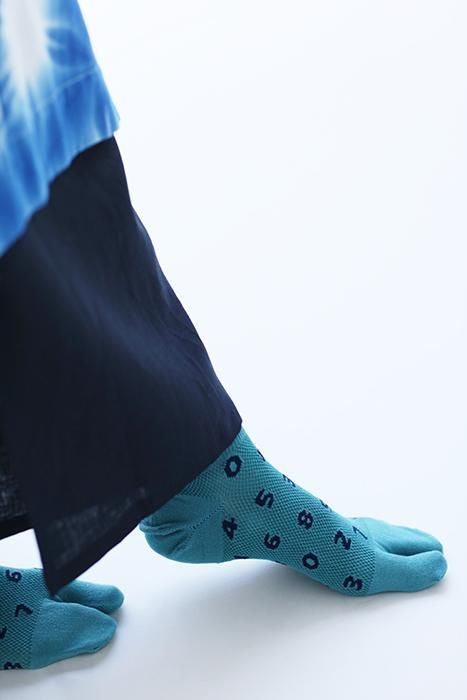 사슴 타비양말 (각도 길이)/SO-SU-U Hanadairo (남성과 여성을위한)