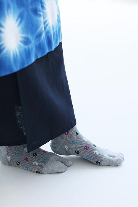 Tabi sous les chaussettes Tabi (longueur d'angle) / so-su-u ginnezu (pour les hommes et les femmes)