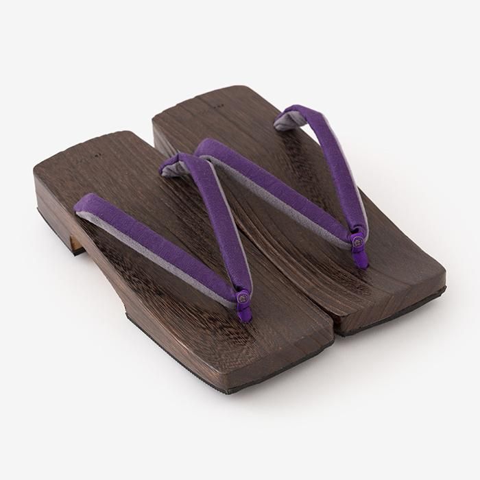 Mikamoyaki Geta/ukon(雄性)大麻,深紫色(Kokimurasaki)