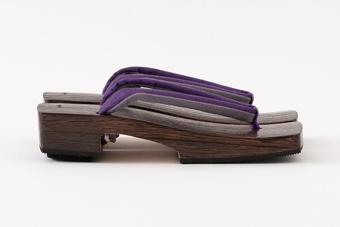 Mikamoyaki Geta/ukon(雄性)大麻,深紫色(Kokimurasaki)