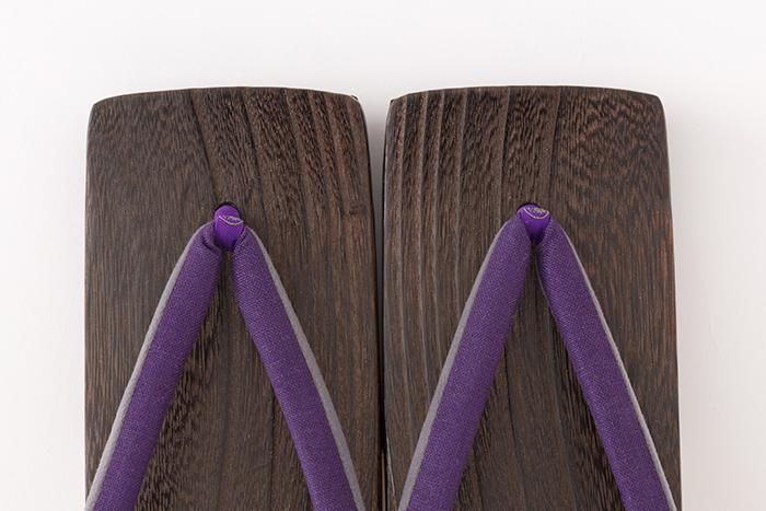 Mikamoyaki Geta/ukon(雄性)大麻,深紫色(Kokimurasaki)