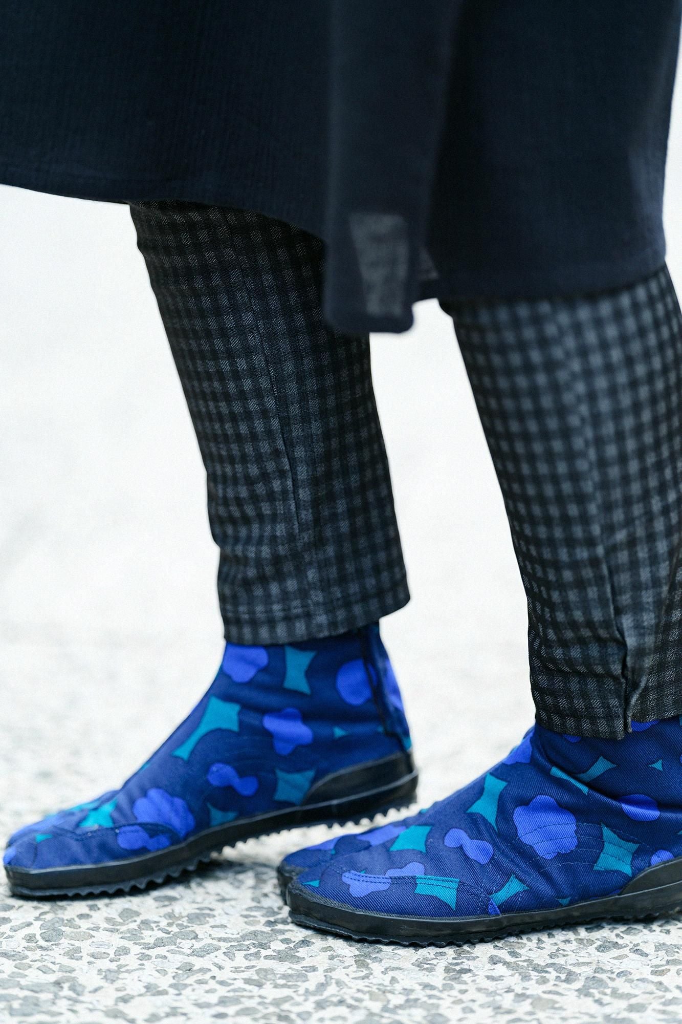 貼付まつり足袋/可憐(かれん)