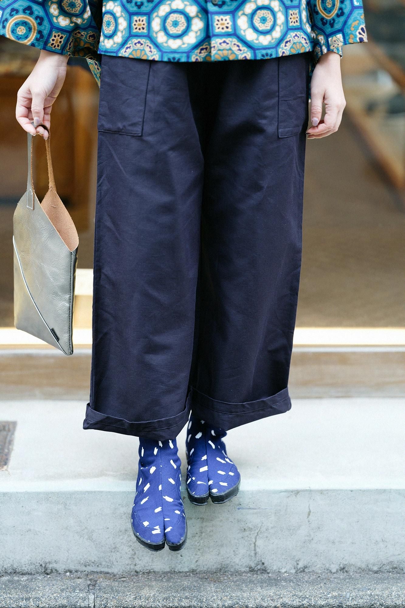 Festival Split Toe Tabi Shoes / Scattered Clouds