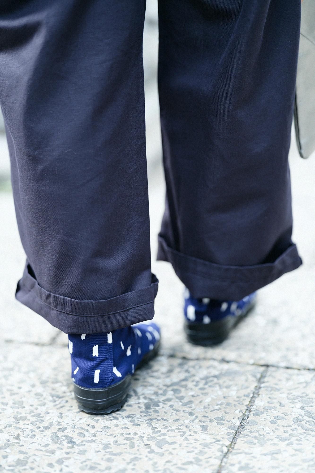 Festival Split Toe Tabi Shoes / Scattered Clouds