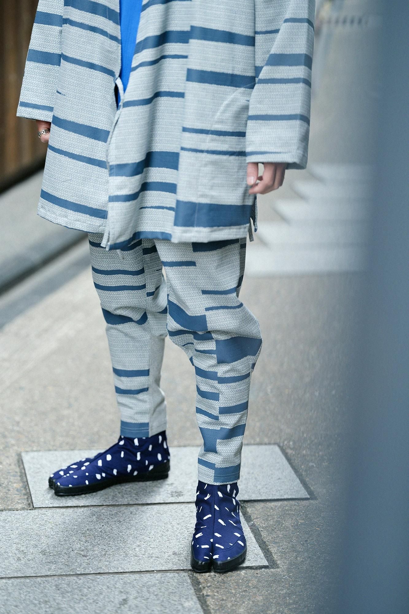 Festival Split Toe Tabi Shoes / Scattered Clouds