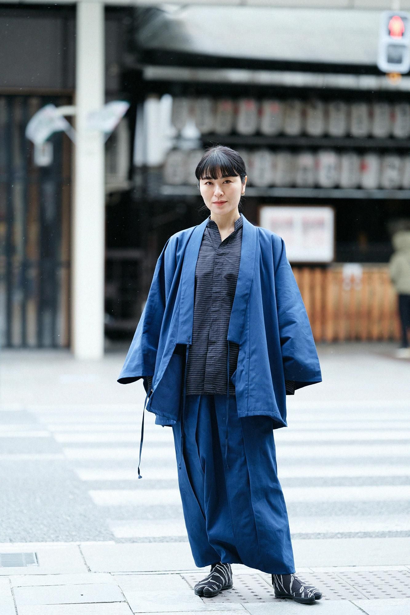 貼付まつり足袋/縛り(しばり)