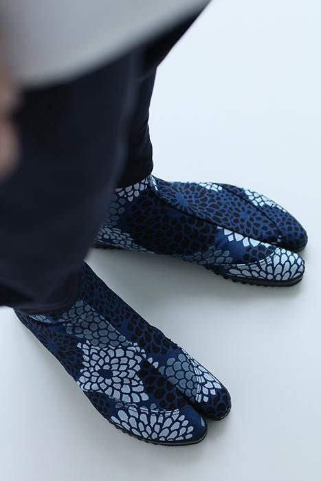 Festival Split Toe Tabi Shoes / Chrysanthemum