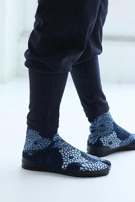 Festival Split Toe Tabi Shoes / Chrysanthemum