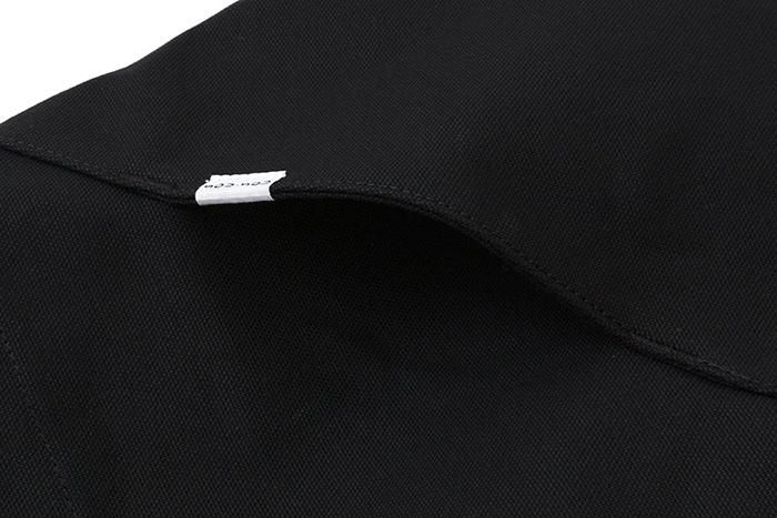 附飾帶 穩 帆布側揹包/黑色 SO-SU-U十數 昆