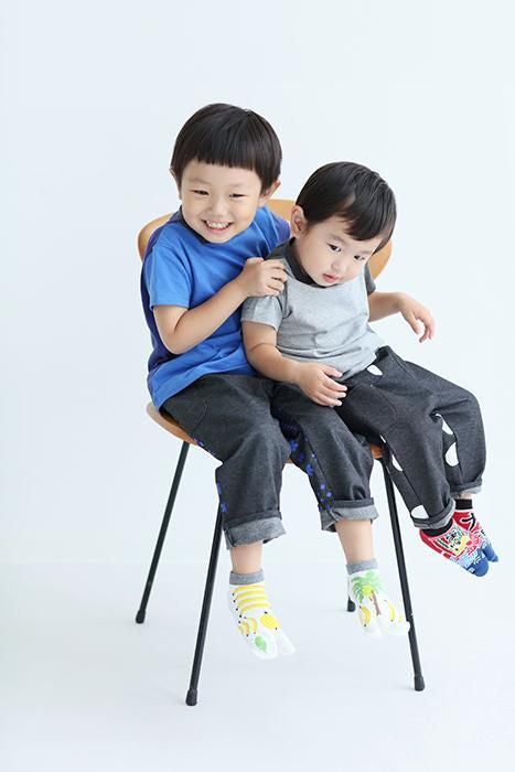 ●Tabi Socks for Kids Low-cut / Banana【S・M・L】