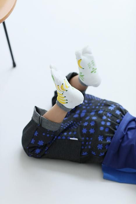 ●Tabi Socks for Kids Low-cut / Banana【S・M・L】