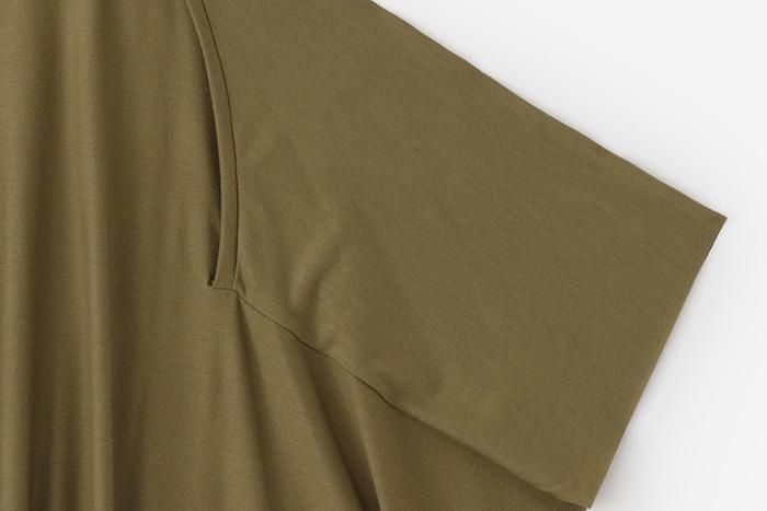 平針織 可洗羊毛飛鼠袖外披/茶褐色