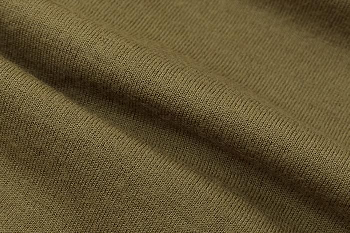 平針織 可洗羊毛飛鼠袖外披/茶褐色