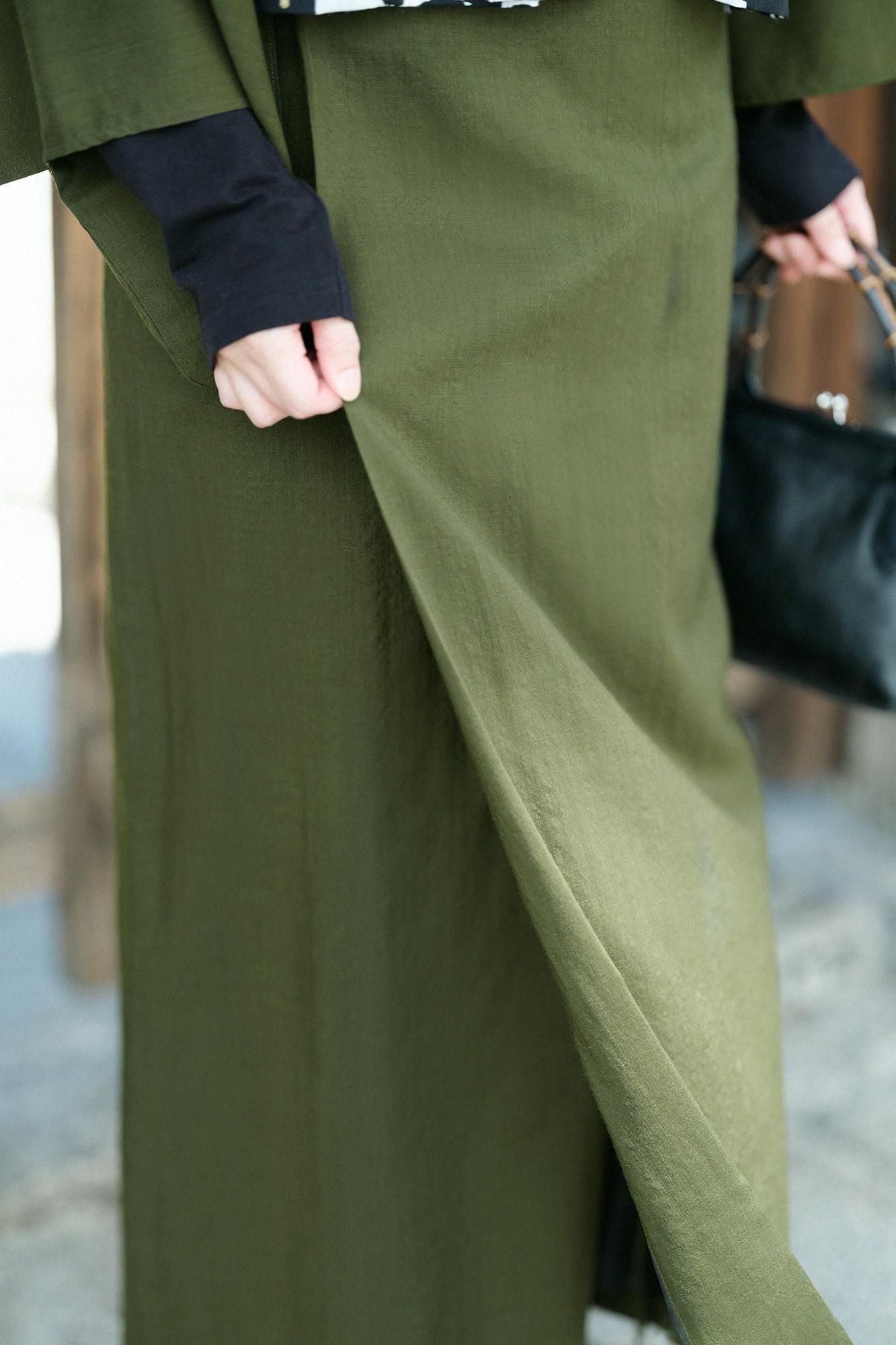 モスリン こしき/常磐色(ときわいろ)