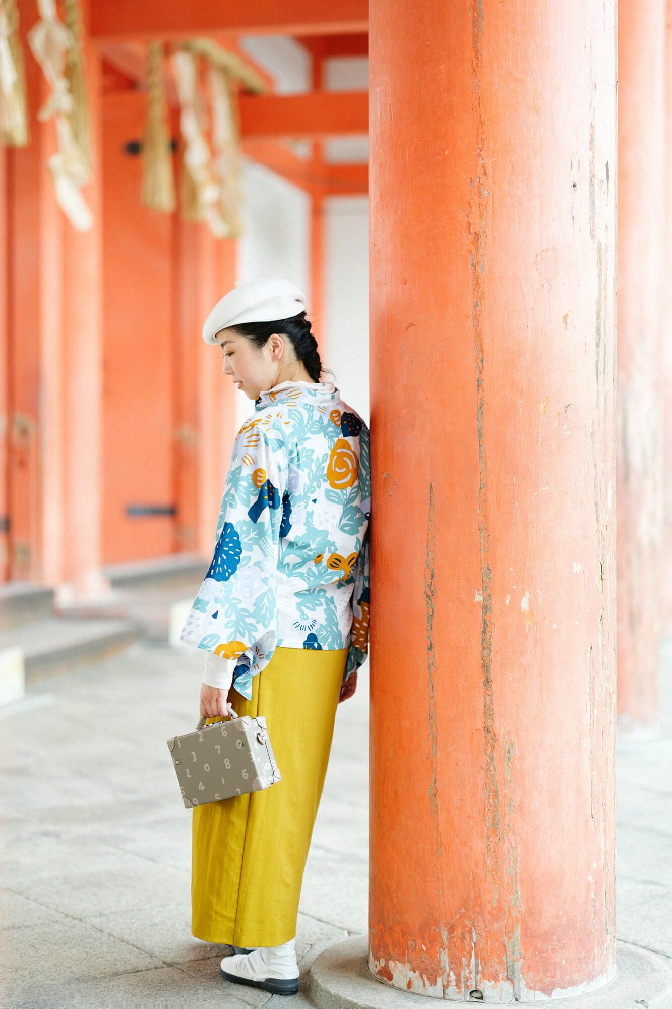 Musselin Koshiki/Goldene Farbe