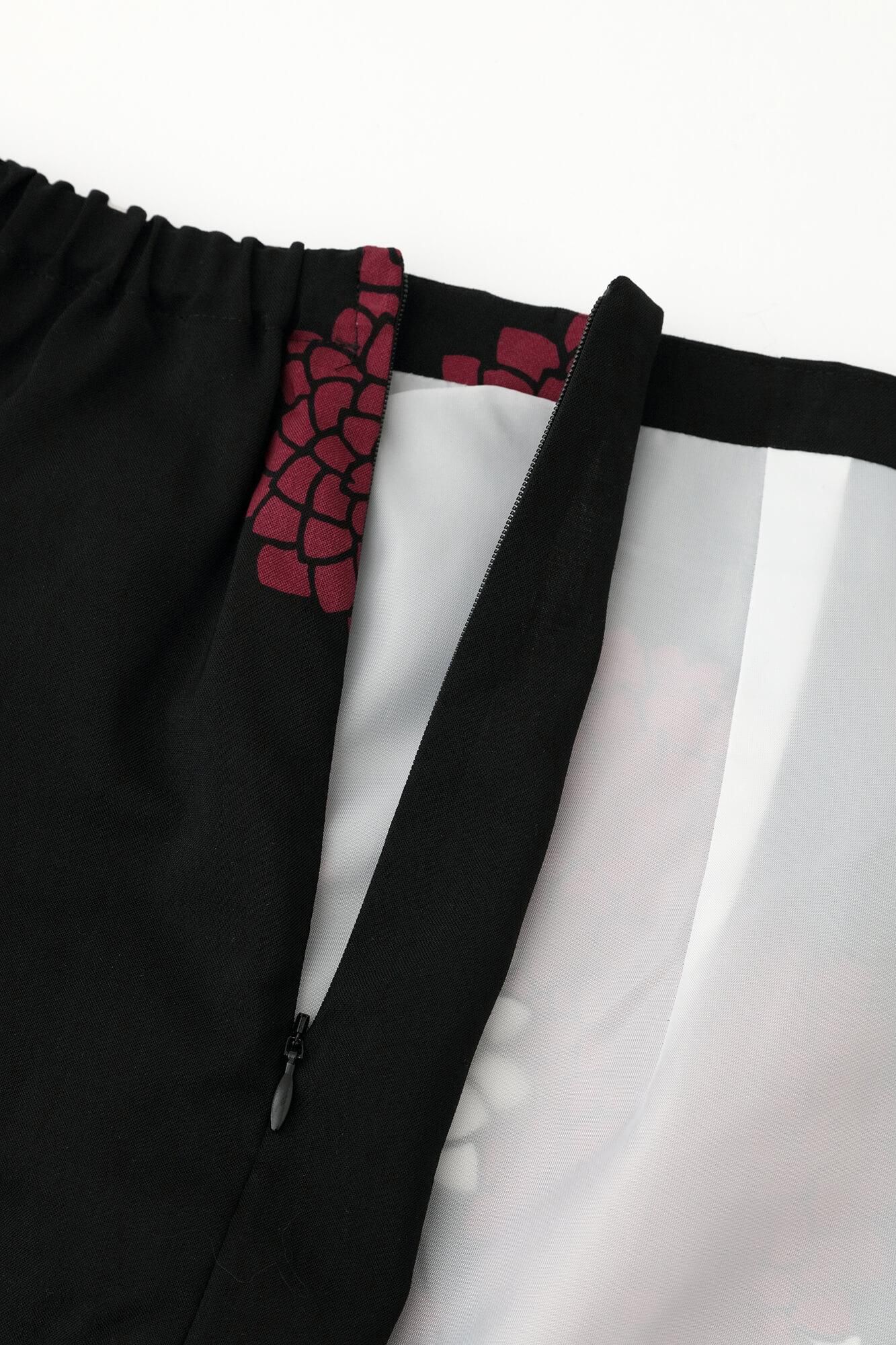 Musselin Koshiki/Chrysantheme in den Wolken