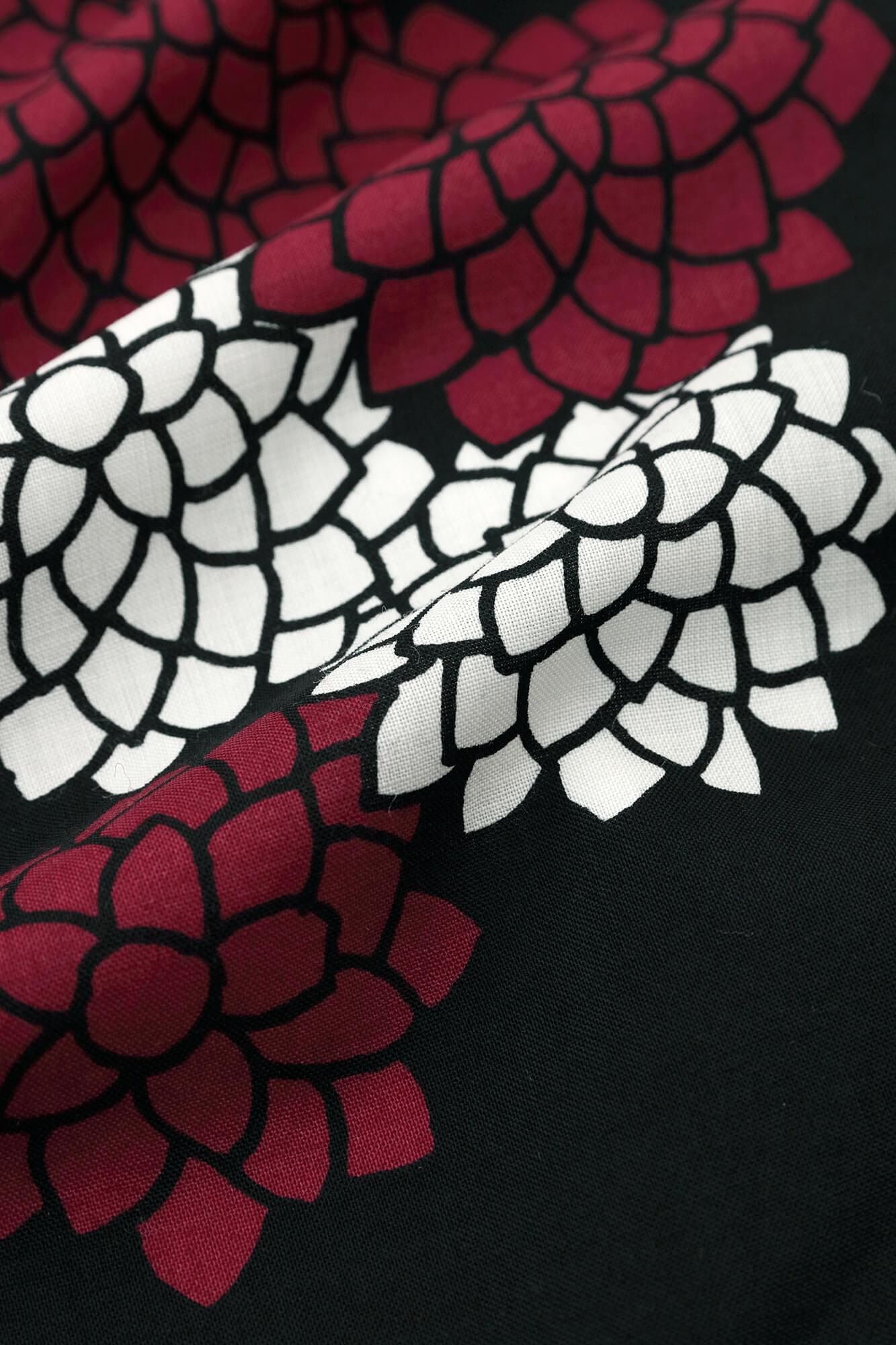 Musselin Koshiki/Chrysantheme in den Wolken