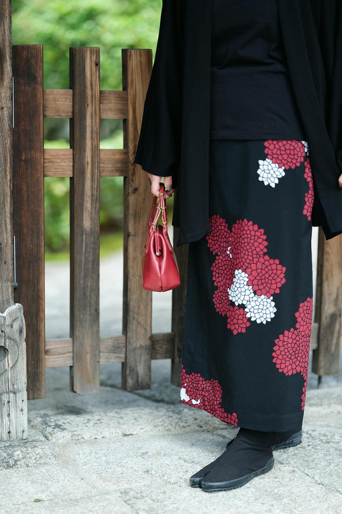 Musselin Koshiki/Chrysantheme in den Wolken