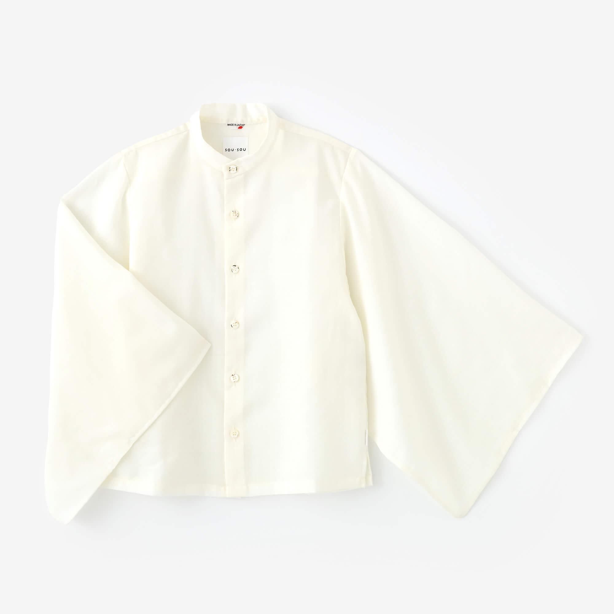 モスリン 草衣（そうい） 上（うえ）／胡粉色（ごふんいろ）