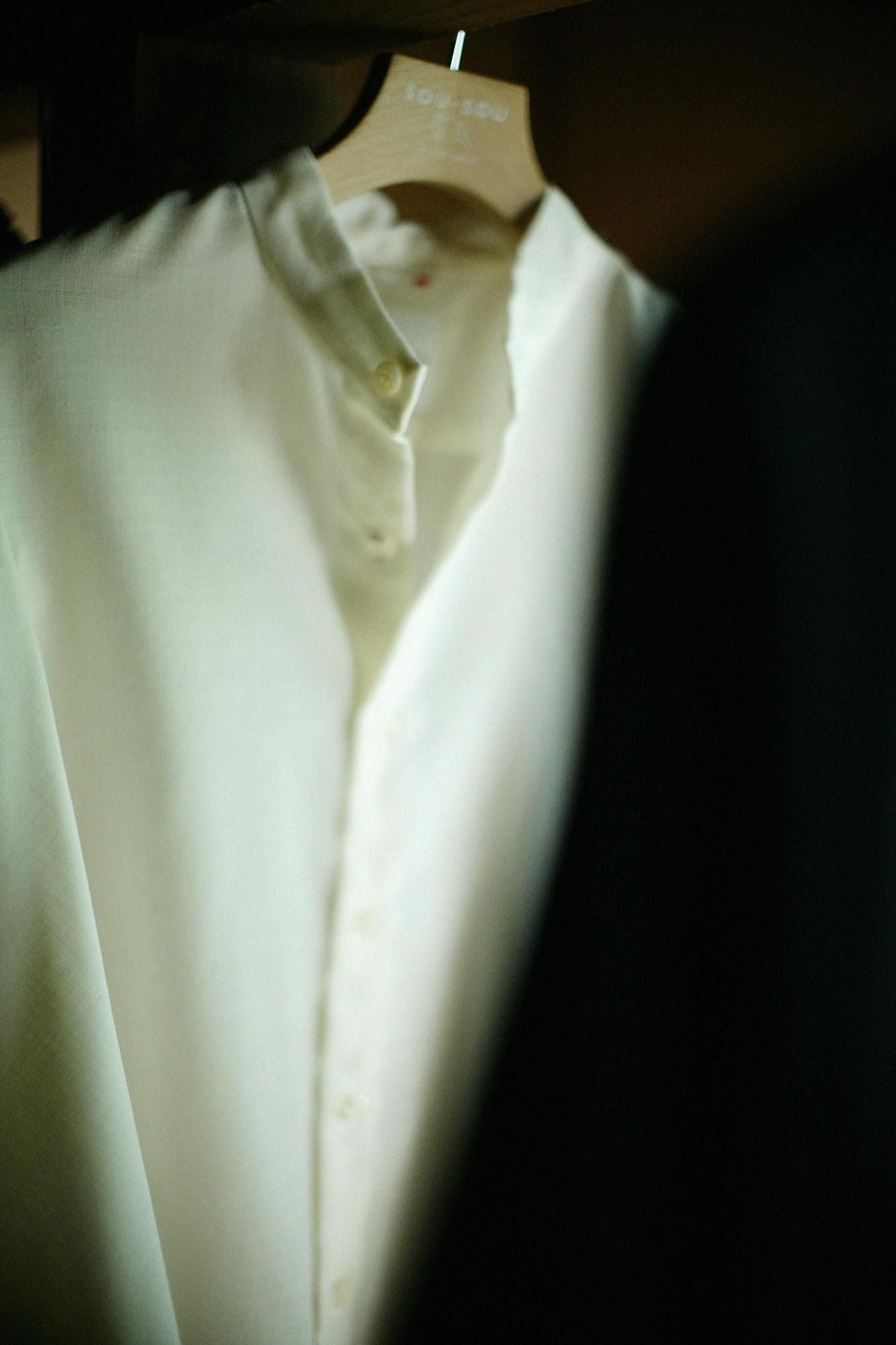 モスリン 草衣(そうい) 上(うえ)/胡粉色(ごふんいろ)