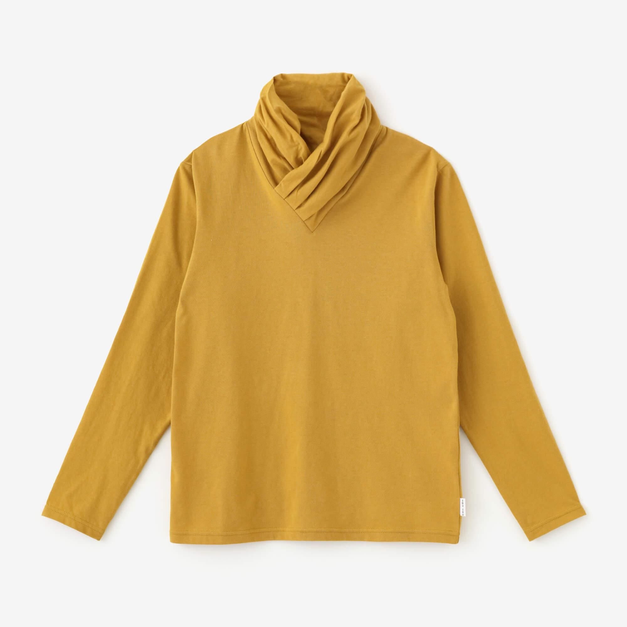 Turtle Neck Shirt / Mustard Color