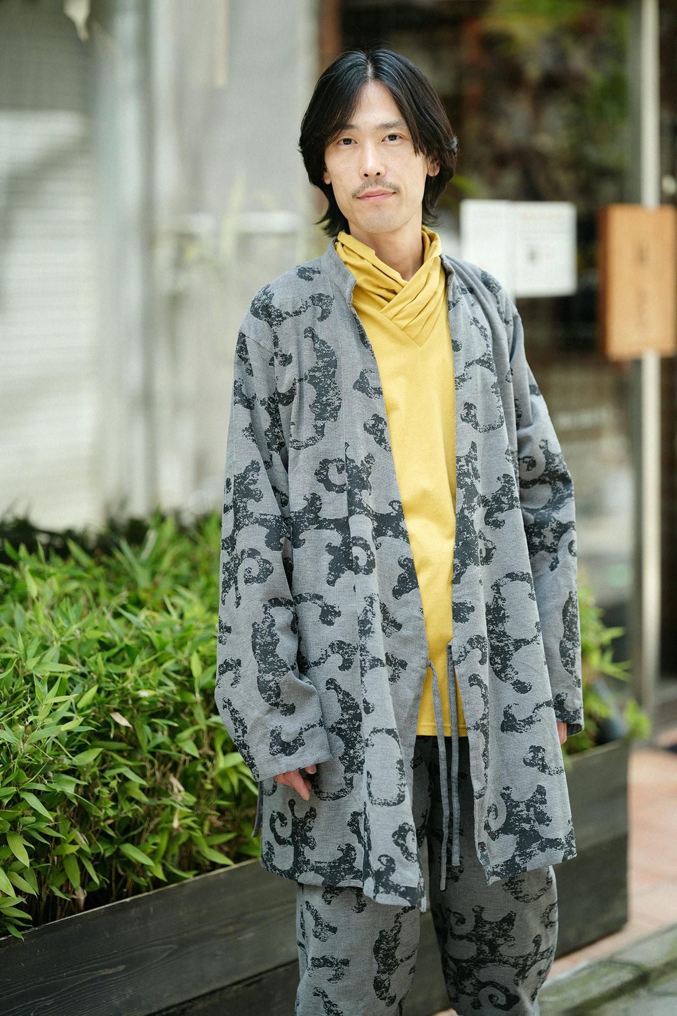 Turtle Neck Shirt / Mustard Color